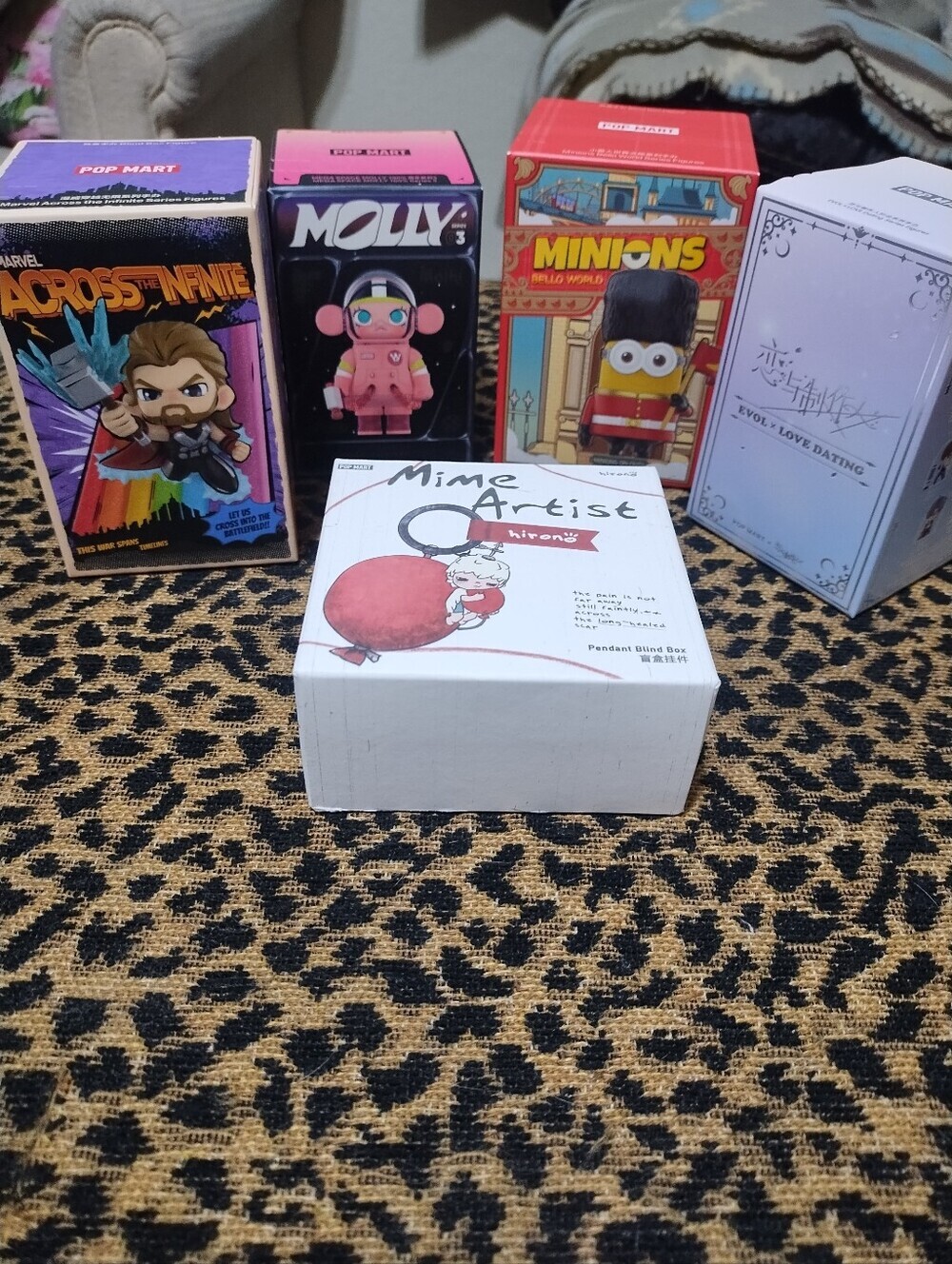 Pop Mart Blind Boxes Set Of 5